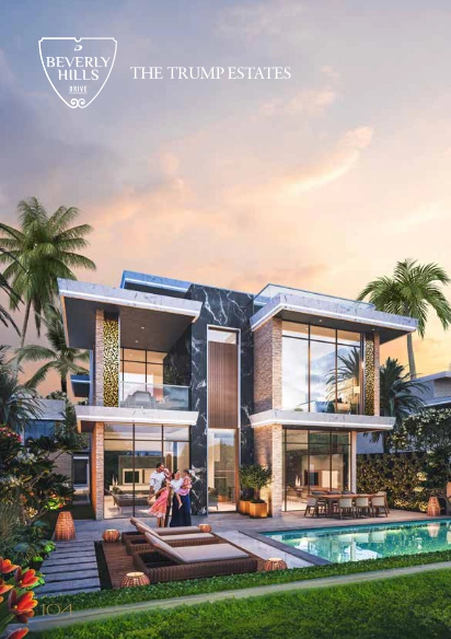 BEVERLY HILLS DRIVE    THE TRUMP ESTATES